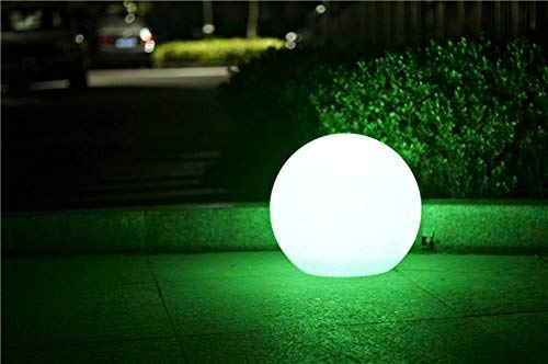 Lampenlux LED Aussenleuchte Ziro IP65 Gartenlampe E27 Wegeleuchte Kugellampe Ø56cm IP65 230V