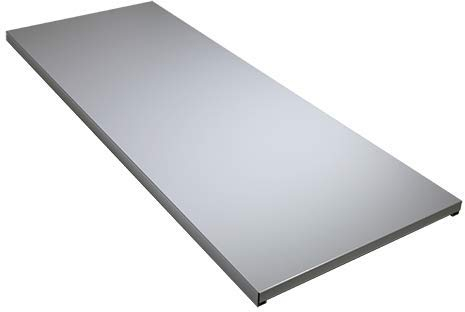 Fachboden Einlegeboden grau Größe: B 800xT 383mm für Flügeltürenschrank 530330 Stahlschrank Metall Aktenschrank 530010