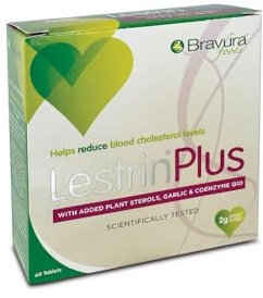 Lestrin - Lestrin Plus (60 tablets), Food Supplement Containing Plant Sterols, Garlic Extract & CoQ10, Reduce Blood Pressure, Lower Cholesterol & Support Heart Health