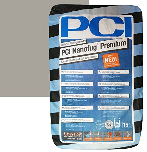 PCI Nanofug Premium 15kg Flexfugenm”rtel Nr. 22 Sandgrau