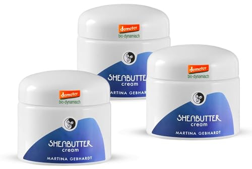 MARTINA GEBHARDT SHEABUTTER Cream 3-er Pack 3x50ml demeter