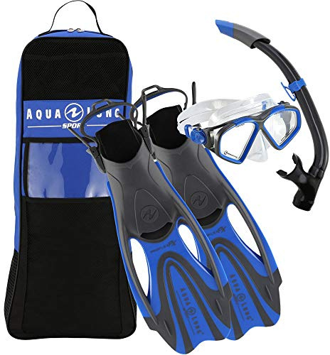 Aqualung Hawkeye Set bestehend aus Maske, Schnorchel und Flosse