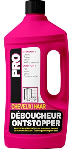 Desatascador profesional para el pelo, 900 ml