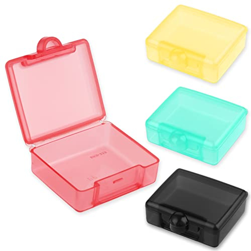 WLLHYF Scatola Portapillole Piccola Confezione da 4 Mini Portapillole da Viaggio Portapillole Organizzatore Settimanale