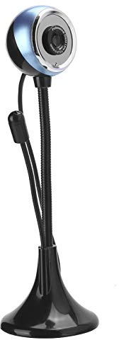 Topiky Caméra USB, Webcam D'ordinateur, Webcam Réglable, Mini Webcam Haute Définition Micro Webcam Rotative USB pour PC Accessoires D'ordinateur Portable