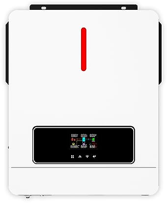 Y&H 6.2KW On/Off-Grid Solar Hybrid Wechselrichter 48V AC220V Zwei Lastausgänge MPPT 120A Solar Ladegerät Max PV Leistung 6500W Input mit WiFi Kommunikation