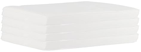 minkissy Lot de 10 housses de lit pour salon de coiffure, housse de table de massage, housse de table de massage, housse de table de spa, siège épais, précommande de voyage, blanc