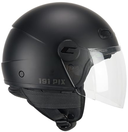 CGM 191A PIX MONO Nero opaco lunga S Matte Black
