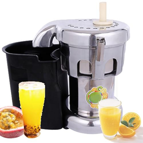Centrifugaljuicer med 80 MM bred munsmatränna, 550W kallpressjuicer, kommersiell juicepressmaskin med automatiskt slaggutlopp för grönsaker med högt näringsinnehåll,B