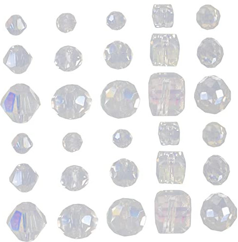 HOODANCOS 1000stücke Lose Glasperlen Für Halsketten Abstandsperlen Zum Schmuck Basteln Schmuckherstellung Perlenschmuck Diy-projekte