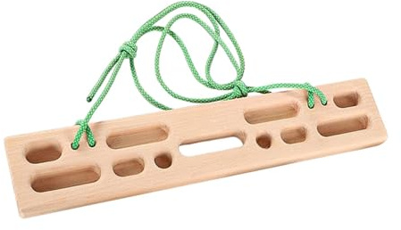 Teruyol Tabla de Escalada, Tabla de Dedos, Tabla de Escalada de Madera para, Escaladores de Puerta