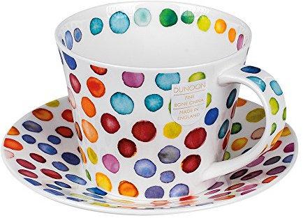 DUNOON Islay Hot Spots Dunoon Porzellan Tasse Untertasse