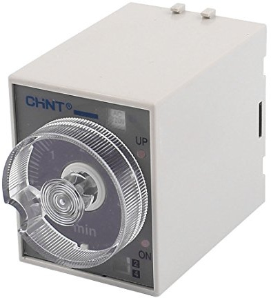 Aexit JSZ3A-G AC 220V 8 Pines 0-4 Minutos Encendido Temporizador de retardo Pantalla Digital Autorizado (Model: T1802VIIII-5290UY) Relé de Tiempo