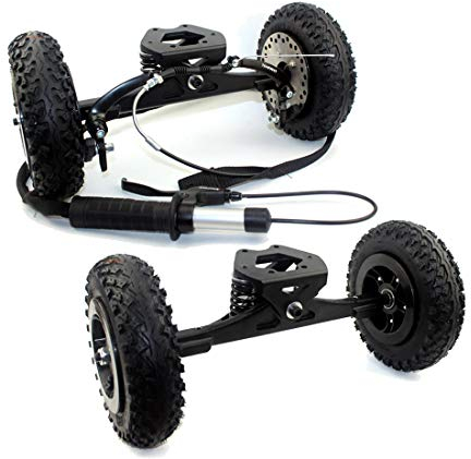 Mountainboarding Skateboard Trucks Offroad Boarding Truck Mit Bremse All Terrain Skateboard Longboard Bremssystem(Brake with normal)