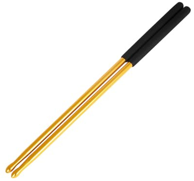 DRESSOOS Baquetas De Aleación De Aluminio Para Batería Cabeza De Gota De Agua Para Practicar Batería De Baquetas De Percusión Para Adultos