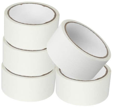 Ciieeo 5rouleaux Ruban De Masquage Pour Peinture Murale Lot De Mètres Rouleau Facile à Déchirer Appliquer