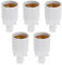 Adaptateur de douille de lampe, douille d'ampoule, 5 pièces, adaptateur de douille G24 vers E26/E27, adaptateur de douille Gx24d à 2 broches, convertisseur de douille G24d vers douille Edison moyenne
