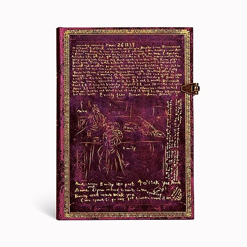 Paperblanks - Faszinierende Handschriften Die Brontë-Geschwister - Notizbuch Midi Unliniert - Sonderausgabe (Special Edition), Midi (180 x 130): Unlined Midi (Special Editions)
