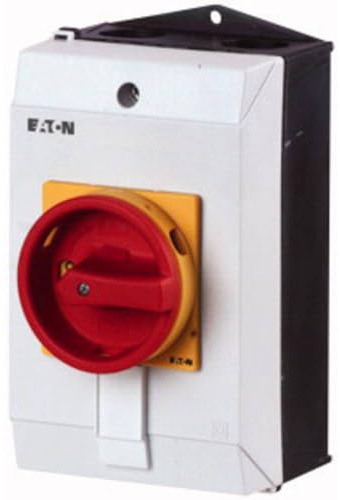 Eaton T0 Trennschalter ohne Sicherung 2-polig SMD 20A 5.5 kW Gelb, Rot IP65