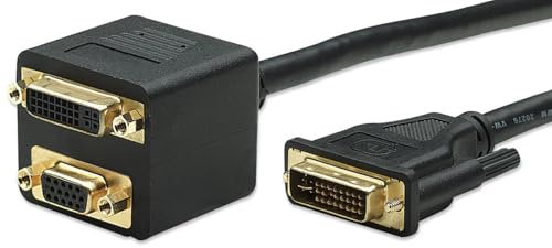 Manhattan Câble Adaptateur répartiteur DVI-I vers VGA