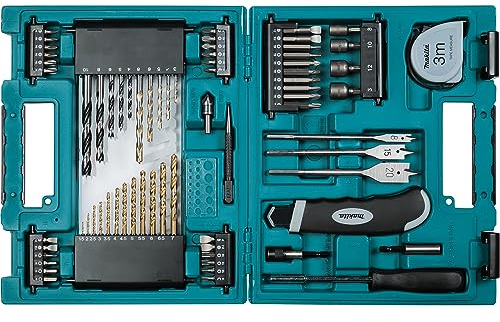 Makita D-33691 Boher Bit Set, 71-teilig, 127 mm