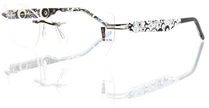 Switch It Garnitur - 487A: Brille, Weiß-schwarz, Kunststoff, Vollrand, Unisex-Erwachsene, Erwachsene