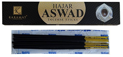 Souq24 Arabische Räucherstäbchen orientalische Düfte Moschus Bakhoor Oud für Zuhause/Büro/Madrassa/Moschee/Masjid/Hajj und Umrah Geschenk (15 Stk. pro Packung)