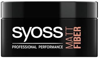3xSyoss Matt Fiber Hältegrad 4 Stylingpaste Starke Kontrolle Matt Effekt á 100ml