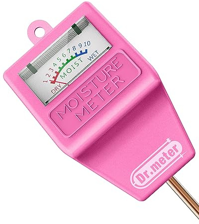Dr.meter Soil Moisture Meter for Plants, Plant Water Gauge Test Kit