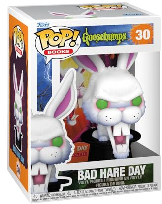 Funko Pop! Böcker: Gbs – Bad Hare Day – Goosebumps – samlarobjekt vinylfigur – presentidé – officiella varor – leksaker för barn och vuxna – filmfans – modellfigur för samlare och display