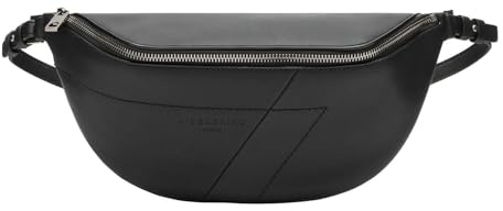 LIEBESKIND Damen M Edda Calf Optic Beltbag, Schwarz, M EU