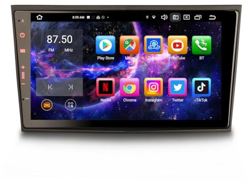 GONFEN 8 Zoll Acht-Kern 4GB+64GB Android 13 DAB+ Autoradio Für Opel Astra H Combo Zafira Meriva Vectra Corsa D mit GPS Navigation Unterstützt CarPlay Android Auto DSP DVD WiFi Bluetooth 5.0 AM/FM RDS