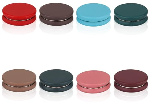 8pcs Épingles Magnétiques pour Hijab, 1,4 cm Polyvalentes Clip Magnétique Foulard Aimants Hijab Sans Accroc Épingles Magnétiques Fortes pour Hijab Broche Sans Épingle pour Femmes (Couleur J)