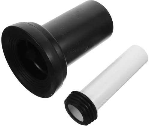 Housoutil 2 Pezzi Collegamento Wc Diretto Scarico Acqua Utensile Per Scarico Forniture Per Wc Smontabile e Facile Da Installare Riutilizzabile Per Uso Domestico