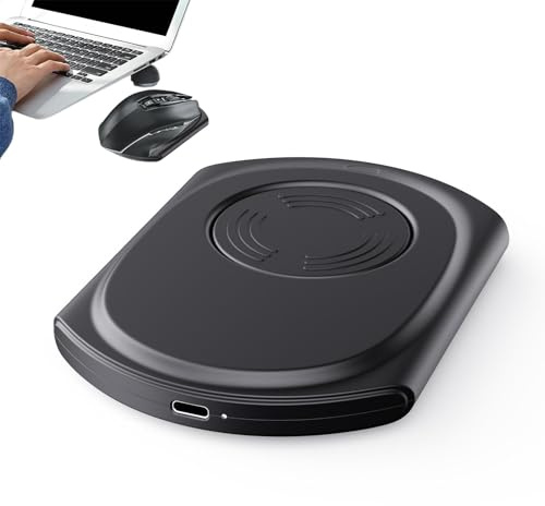 Nicht Nachweisbarer Mouses Jigglers – Automatischer Mouses Mover, Mouses Wiggler Shaker | Automatisches Gerät Zum Weiterbewegen Der Maus Mit Shaker-Clicker-Zufallsbewegungstreiber, Bildschirm Aktiv Ha