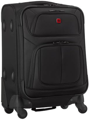 WENGER Sion Handgepäck Koffer, Weichschale Trolley, 40/45 l Erweiterbar