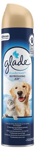 Glade Aérosol Pet Range - Infusé Aux Huiles Essentielles - Idéal Contre Les Odeurs Des Animaux - 1 Aérosol, 300ml