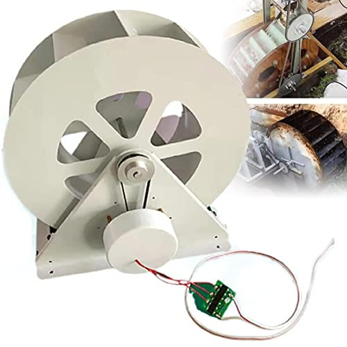 Micro generador de turbina hidroeléctrica de 50 W/100 W, generador de rueda de agua de baja velocidad para iluminación exterior y generación de energía