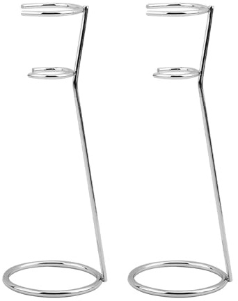 Handheld Milk Frother Holder, 2pcs Whisk Stand Stainless Steel Whisk Drink Mixer Stand Bracket for Cappuccino, Frappe, Matcha, Hot Chocolate(Whisk Stand)