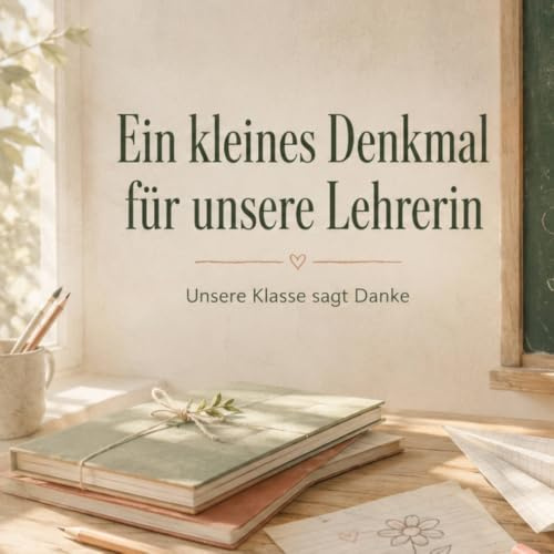 Ein kleines Denkmal für unsere Lehrerin: Unsere Klasse sagt Danke