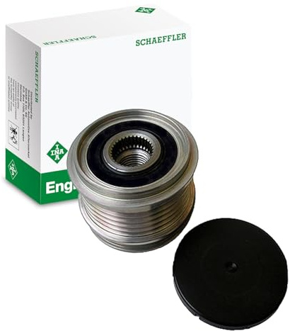 INA Generatorfreilauf Riemenscheibe Lichtmaschine 1541451 30667980 2099471 Kompatibel mit VOLVO V50 545, FORD KUGA I | Kompatibel mit: FORD KUGA I, VOLVO C30, C70 II Cabriolet, S40 II, V40 Cross Country, V40 Kasten/Schrägheck, V40 Schrägheck