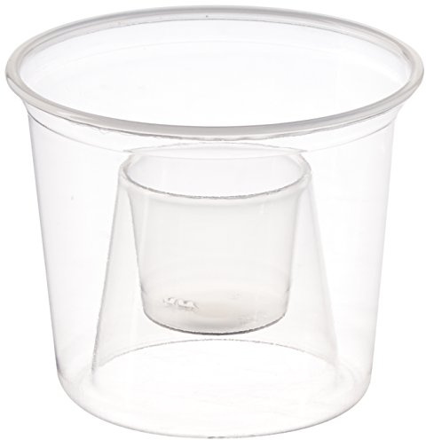 Polar Ice 50 Count Disposable Plastic Power Bomber Shot Cups or Jager Bomb Glasses