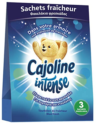 CAJOLINE - Sachets Parfumés d'armoire - Fraicheur Printanière