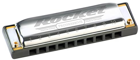 HOHNER M2013BX Rocket Mundharmonika, Tonart B, mehrfarbig (M2013BX-B)