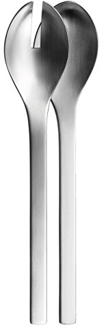 Puresigns Salatbesteck aus 18/10 Edelstahl - Stilvoll servieren und genießen! Mattes Finish, pflegeleicht und langlebig - Ideales Geschenk 25cm