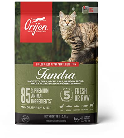 Orijen Tundra Katzenfutter - 5,4 kg ( getreidefrei )