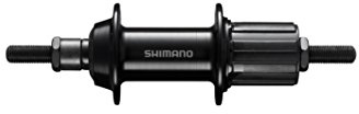 Shimano Unisex - Adulto FH-TX500-8 Mozzo ruota posteriore a cassetta, nero, 32 fori