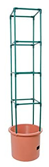 Hydrofarm GCTB2 Robustes Tomatenfass mit 1,2 m Turm, Grün