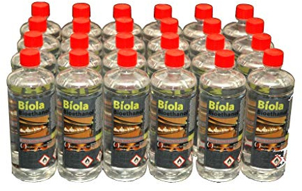 Biola BIOETHANOL FUEL SUPERIOR 48 L UK and IRELAND. Smoke-Free, Odour-Free Bioethanol Fuel