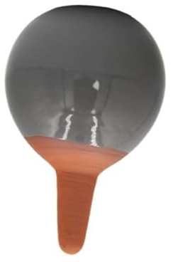 OLLAS LUTTON Olla Terrakotta zum Einpflanzen 40 cl| Automatische und umweltfreundliche Bewässerung für Pflanzen im Innen| natürliches Bewässerungssystem | Laufzeit 3 Tage | Grau